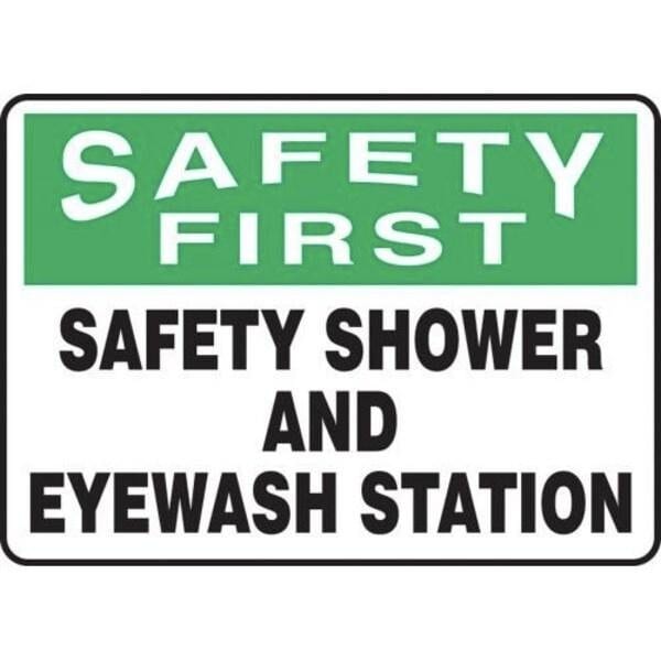 Accuform OSHA SAFETY FIRST SAFETY SIGN MFSD947XT MFSD947XT - main